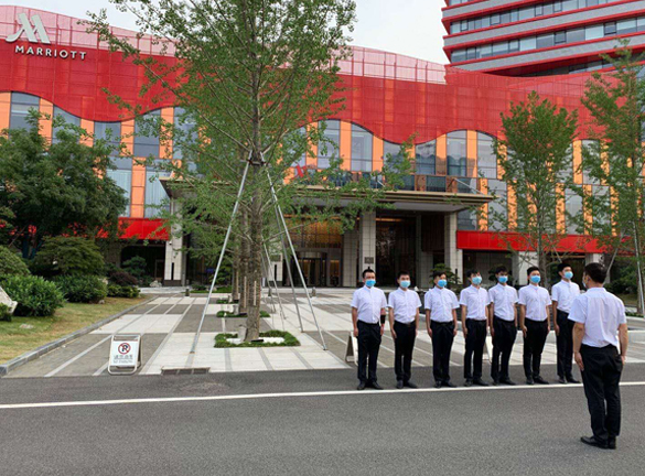 卓爾萬豪酒店安保