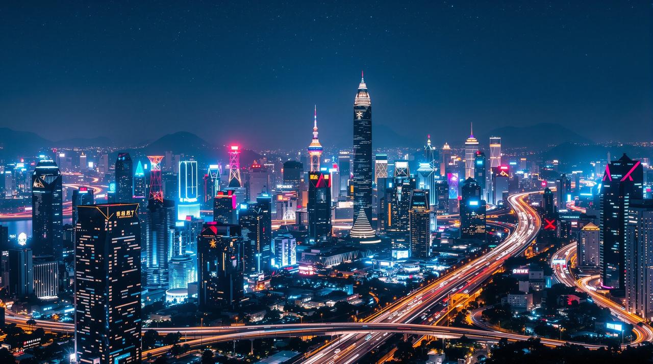 呱呱视频 - 城市夜景延时摄影 投稿封面